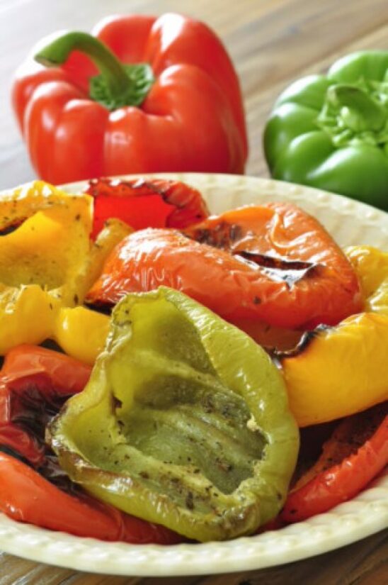 Oven Roasted Bell Peppers