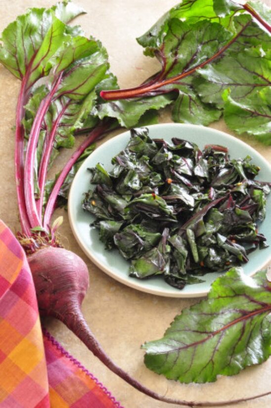 Sautéed Beet Greens