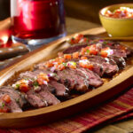 Grilled Skirt Steak with Salsa Criolla