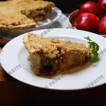 French Apple Pie with Streusel Topping