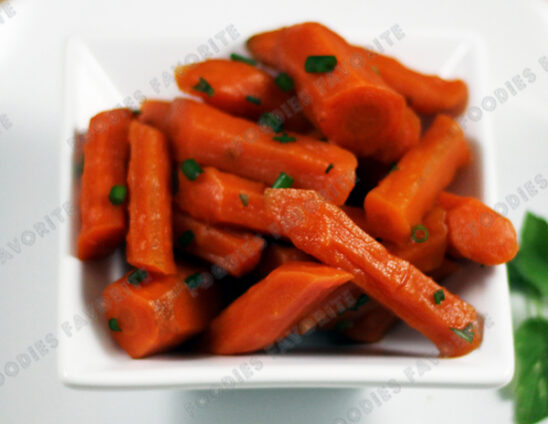 Glazed Carrots with Chives