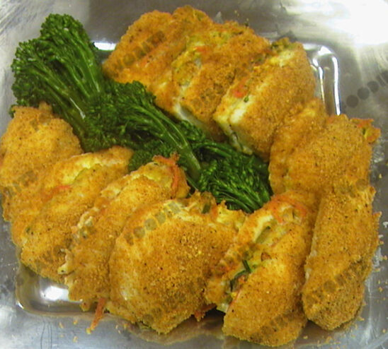 Stuffed Chicken Jardiniere