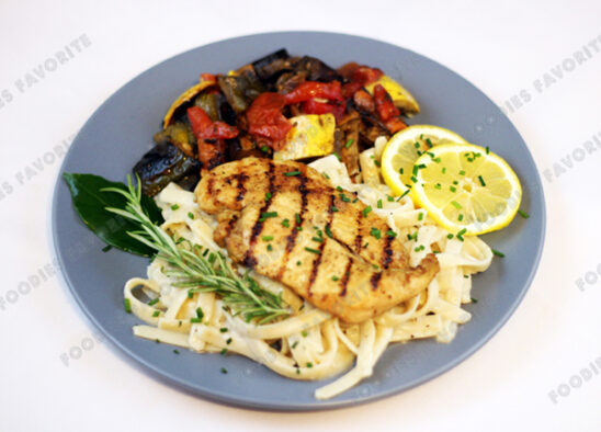 grilled lemon chicken entree