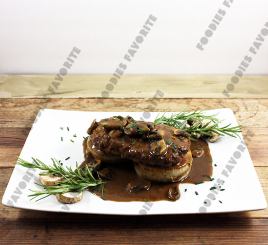 salisbury steak with mushroom sauce